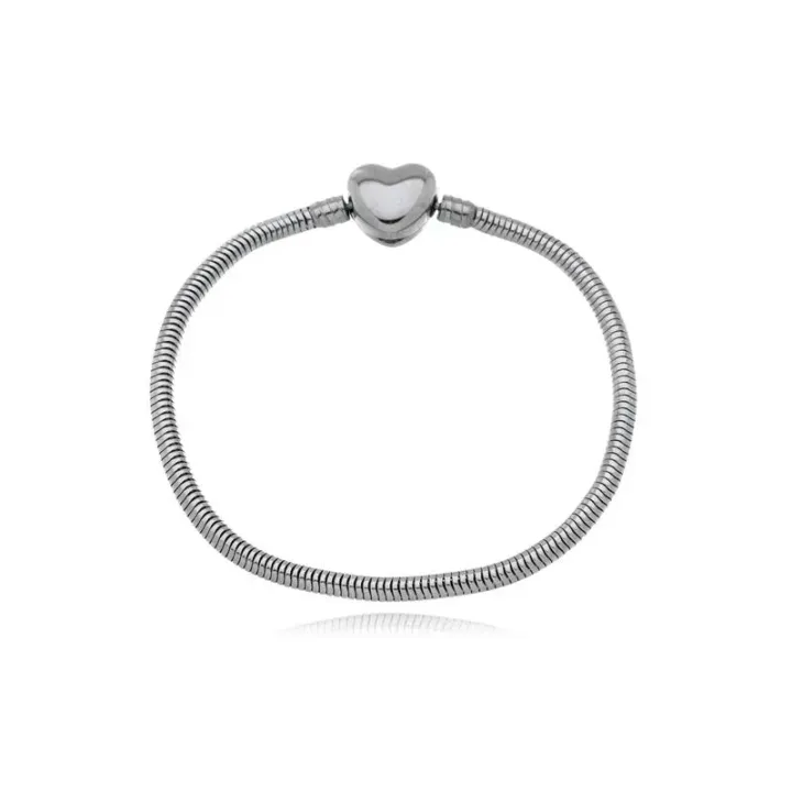 PULSEIRA DE BERLOQUE CORAÇÃO 18 CM